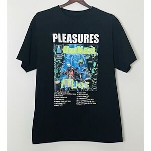 OutKast ATLiens T-Shirt Men's Large Black Graphic Tee Hip Hop Music Atlanta